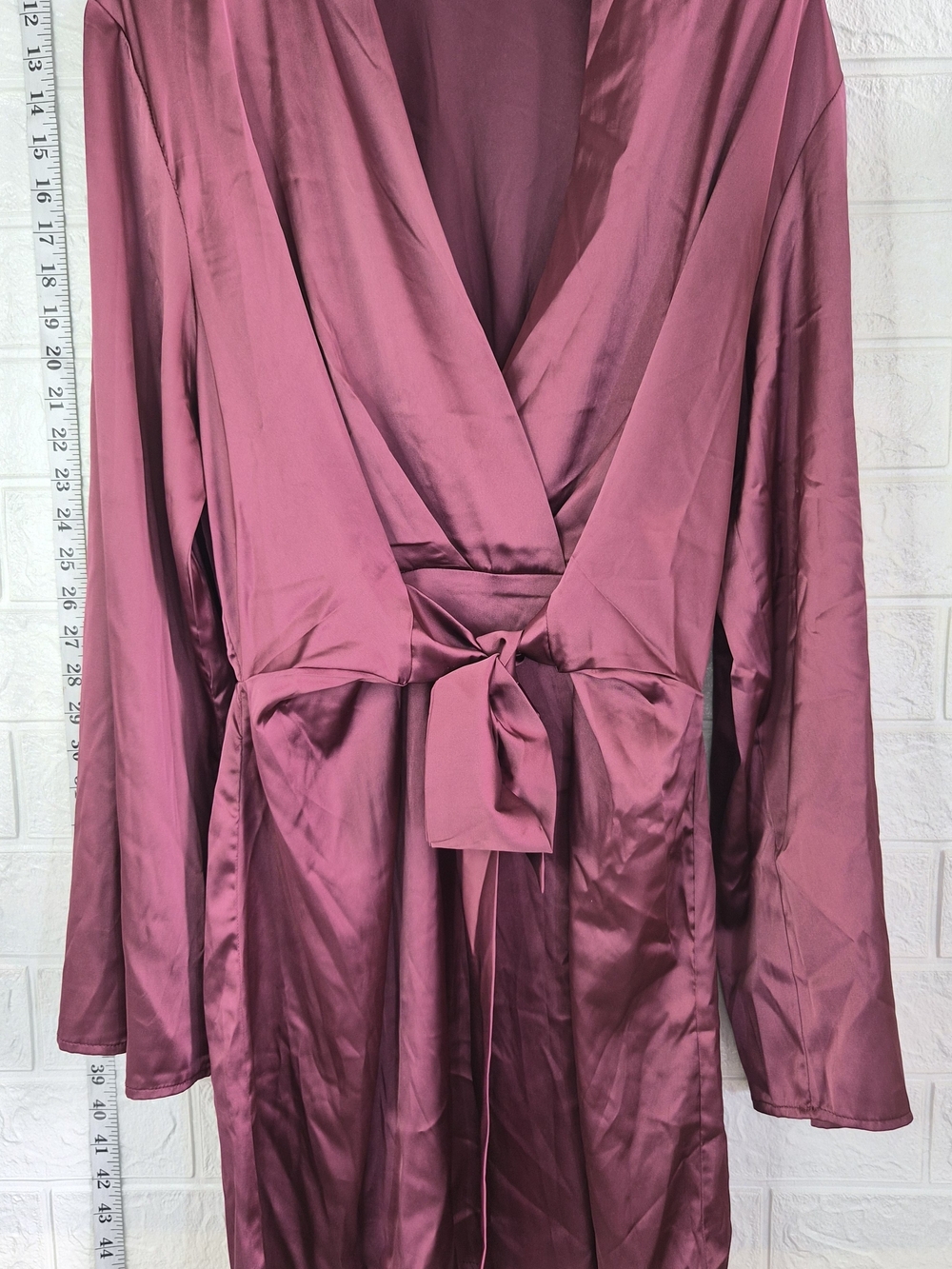 Lush Dress Juniors XL Mulberry Burgundy Tie Dress Romantic prom dress Classy